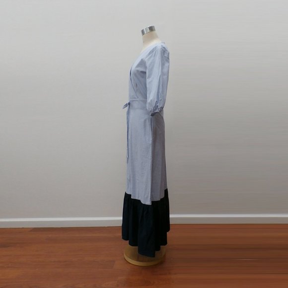 Stripe Ruffle Hem Dress (Dot & Stripe) - Picture 3 of 4